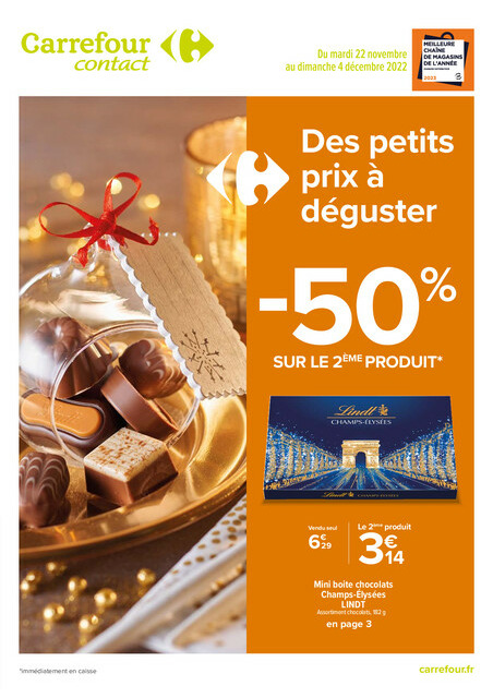 Carrefour Contact - Des petits prix à déguster !